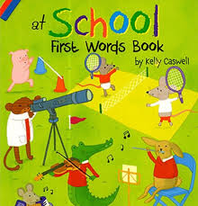 SQUARE CHUNKY - AT SCHOOL FISRT WORDS