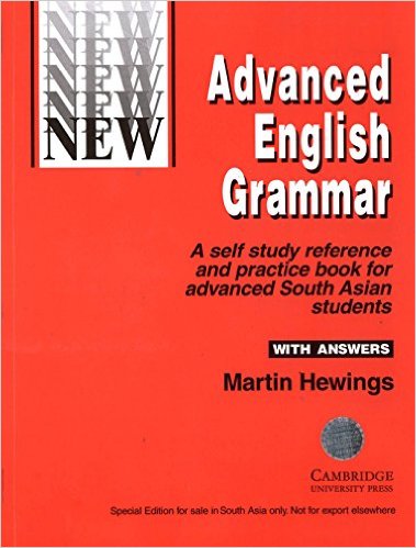 ADVANCED ENGLISH GRAMMAR (WITH ANSWERS)