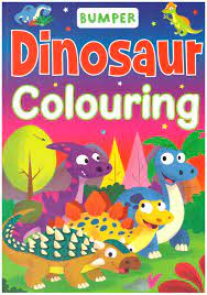 BUMPER DINOSAUR COLOURING