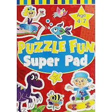 PUZZLE FUN SUPER PAD (4-7)