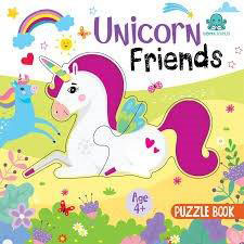 unicorn friends puzzle books