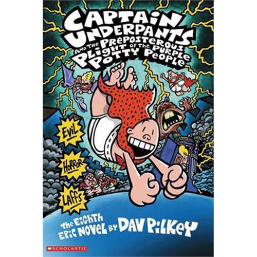 CAPTAIN UNDERPANTS - PREPOSTEROUS PLIGHT OF THE PURPLE