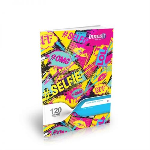 B5 - INNOV8 BOOK B5 (=) RULE 120PGS - 0048