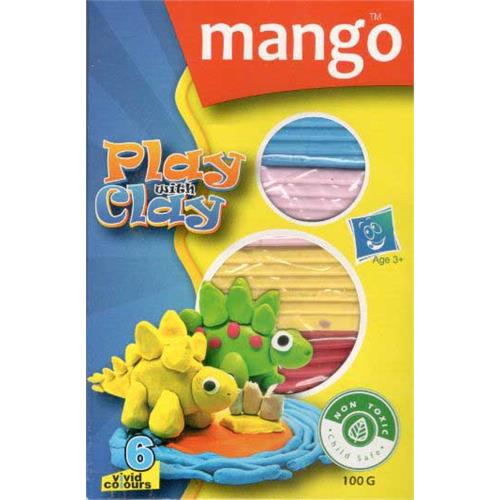 MANGO - PLASTIC CLAY 6 COLOR - LARGE