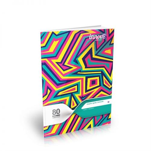 B5 - INNOV8 BOOK B5 (=) RULE 80PGS - 0072