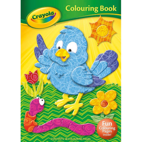 CRAYOLA - COLOURING BOOK BIRD