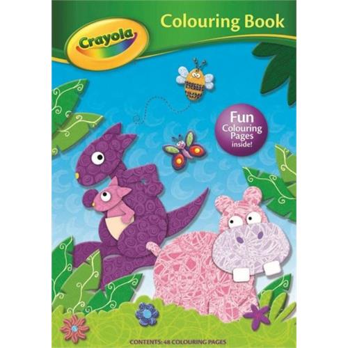 CRAYOLA - COLOURING BOOK HIPPO