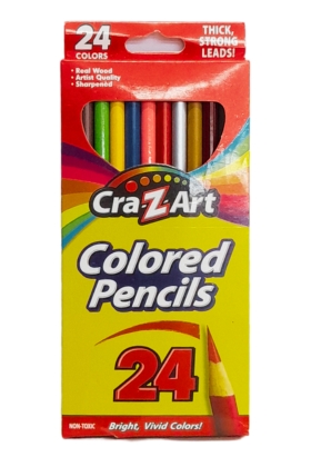 CRAZART COLOUR PENCIL 24 -1016