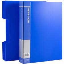 FILES - CLEAR BOOKS A4 80 - WITH PP CASE