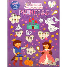 GEM COLOURING BOOK PRINCESS