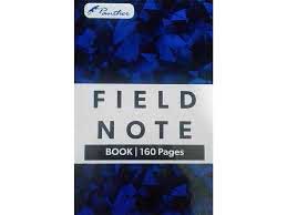 NOTE BOOK - FIELD NOTE BOOK 160 PGS