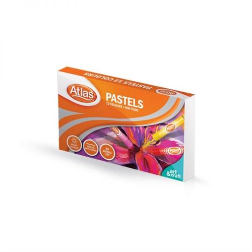 PASTEL - 12 COLOUR - ATLAS