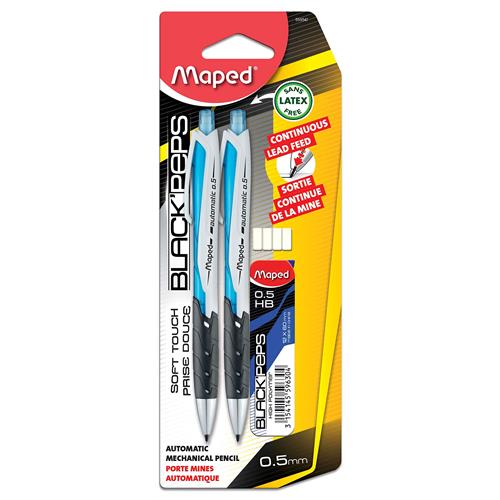 PENCIL - BLACKS PEPS MECHANICAL PENCIL HB 0.5