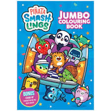 PINATA SMASHLINGS JUMBO COLOURING BOOK
