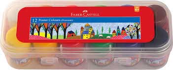 POSTER COLOUR - FABER CASTELL SET OF 12 TIN