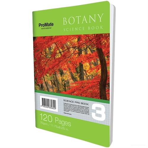 SCIENCE BOOK - 120 PGS BOTANY PRO