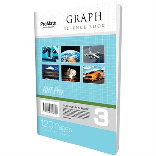 SCIENCE BOOK - 120 PGS GRAPH PRO