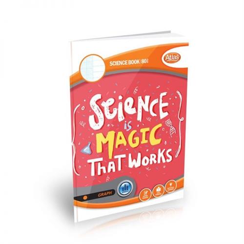 SCIENCE BOOK - 80PGS GRAPH ATLAS