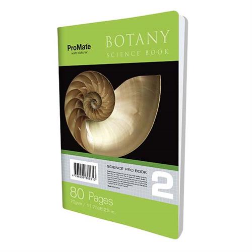 SCIENCE BOOK - BOTANY 80 PGS