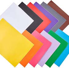 STICKER - A4 12 COLOURS