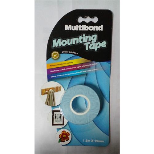 TAPE - MULTIBOND DOUBLE SIDE TAPE 1.5MX19MM