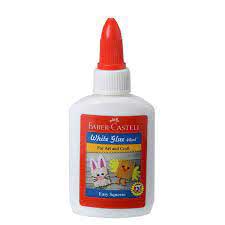 WHITE GLUE IN 40ML BOTTLE WITH DISPENSER