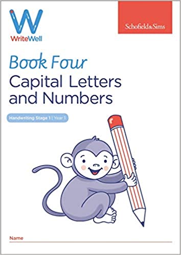 WriteWell 4: Capital Letters and Numbers, Year 1, Ages 5-6