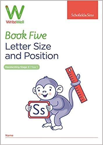 WriteWell 5: Letter Size and Position, Year 1, Ages 5-6