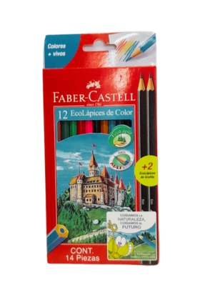 FABER CASTELL COLOUR PENCIL 12- 1020