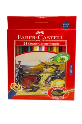 FABER CASTELL COLOUR PENCIL 24 -1022