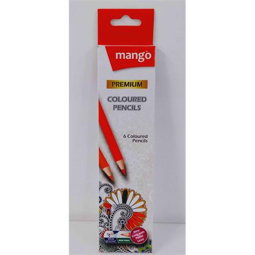 MANGO - COLOR PENCILS 6 COLOR
