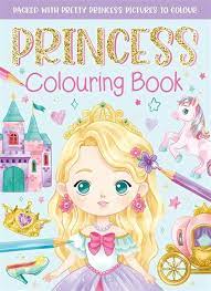 PRINCESS COLOURING BOOK
