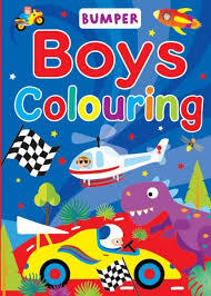 BUMPER BOYS COLOURING