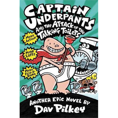 CAPTAIN UNDERPANTS - ATTACK OF THE TALKING TOILETS