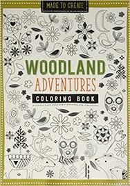 WOODLAND ADVENTURES - ADULT COLOURING