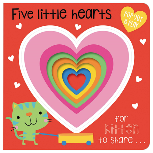 FIVE LITTLE HEARTS (POP OUT & PLAY)