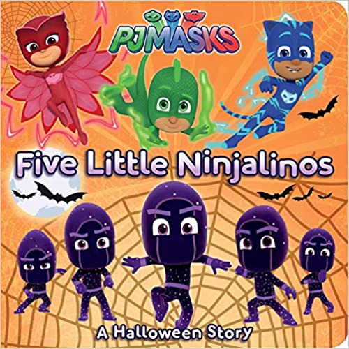 PJ Masks - Halloween Story - Five Little Ninjalinos