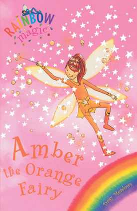 RM 02 - RAINBOW FAIRIES - AMBER ORANGE FAIRY