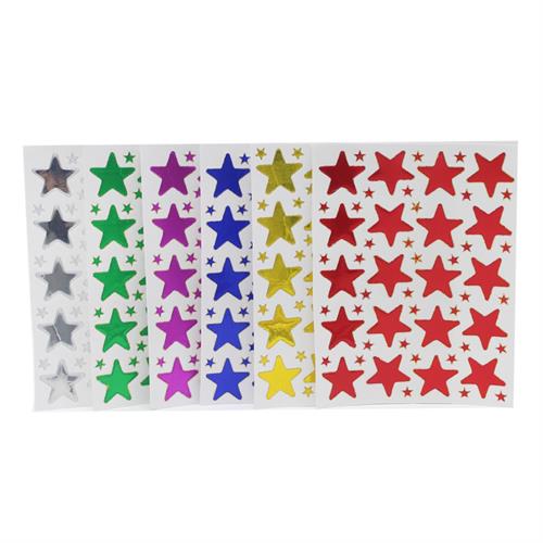 STICKER - STAR STICKER ASSORTED
