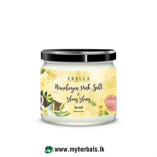 FRELLA Himalayan Pink Salt & Ylang Ylang Scrub