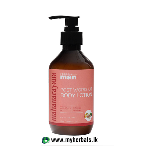 Frella Man Sulfate Free Ayurveda Post Workout Muscle relaxing Body Lotion 320ml