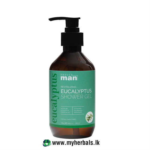 Frella Man Sulfate Free Shower Gel with Eucalyptus Essential Oil 320ml