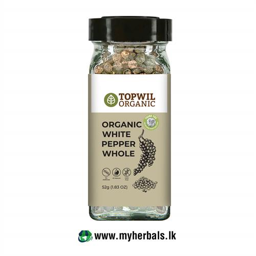 Organic White pepper Whole