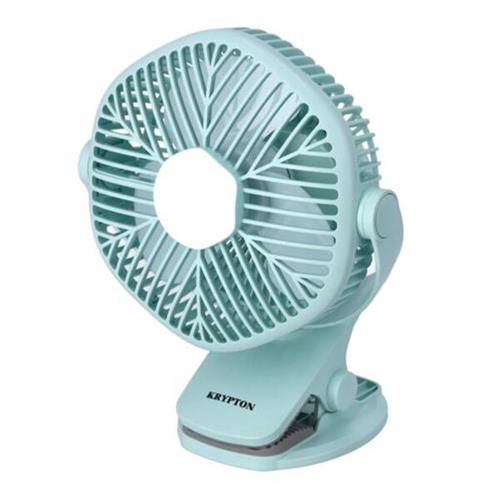 Krypton Rechargeable Mini Table Fan with Light