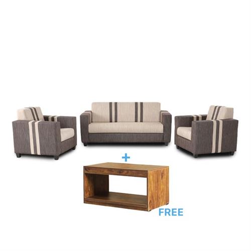 Milan 3+1+1 Sofa + Coffee Table