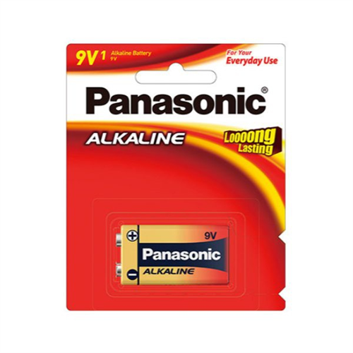 Panasonic Alkaline 9V - Battery 1 PCS