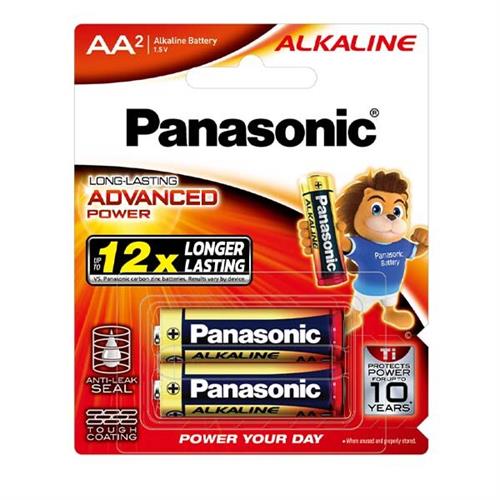 Panasonic Alkaline AA Battery 2 PCS