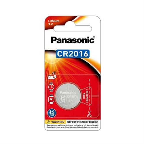 Panasonic Lithium Coin (CR-2016) Battery (3V)