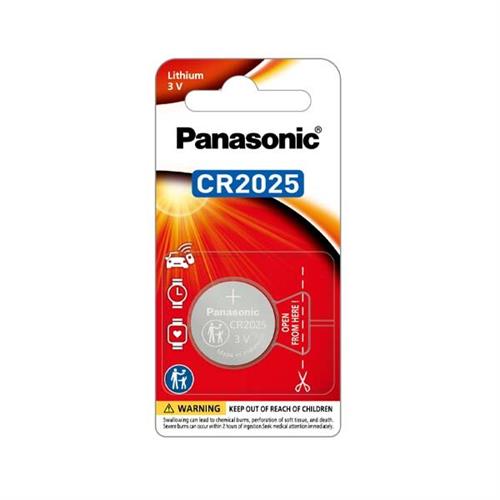 Panasonic Lithium Coin (CR-2025) Battery (3V)