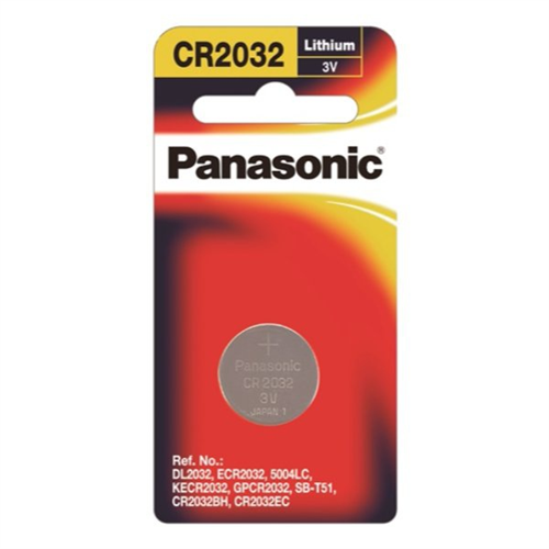 Panasonic Lithium Coin (CR-2032) Battery (3V)